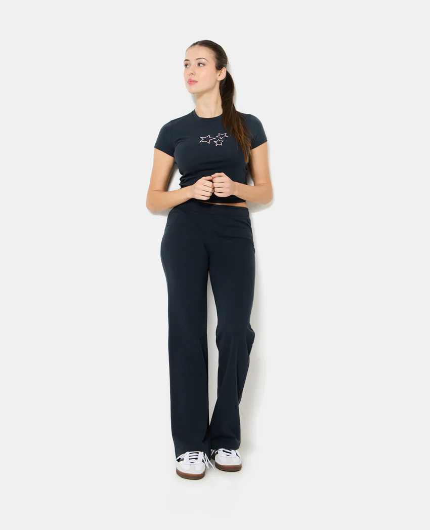 Pimkie T-shirt ajusté avec étoiles brodées