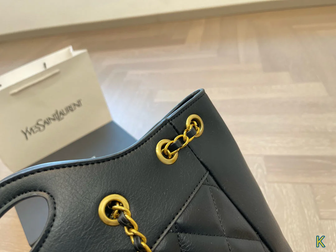 YSL SAINT LAURENT New Shopping Tote Bag 25x27cm - Top Club