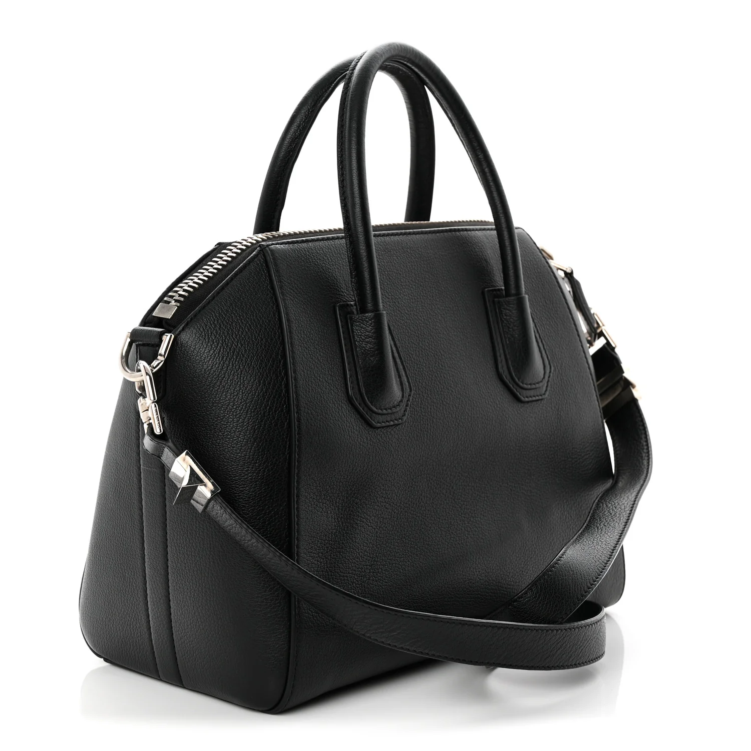 Sugar Goatskin Small Antigona Black - Top Club