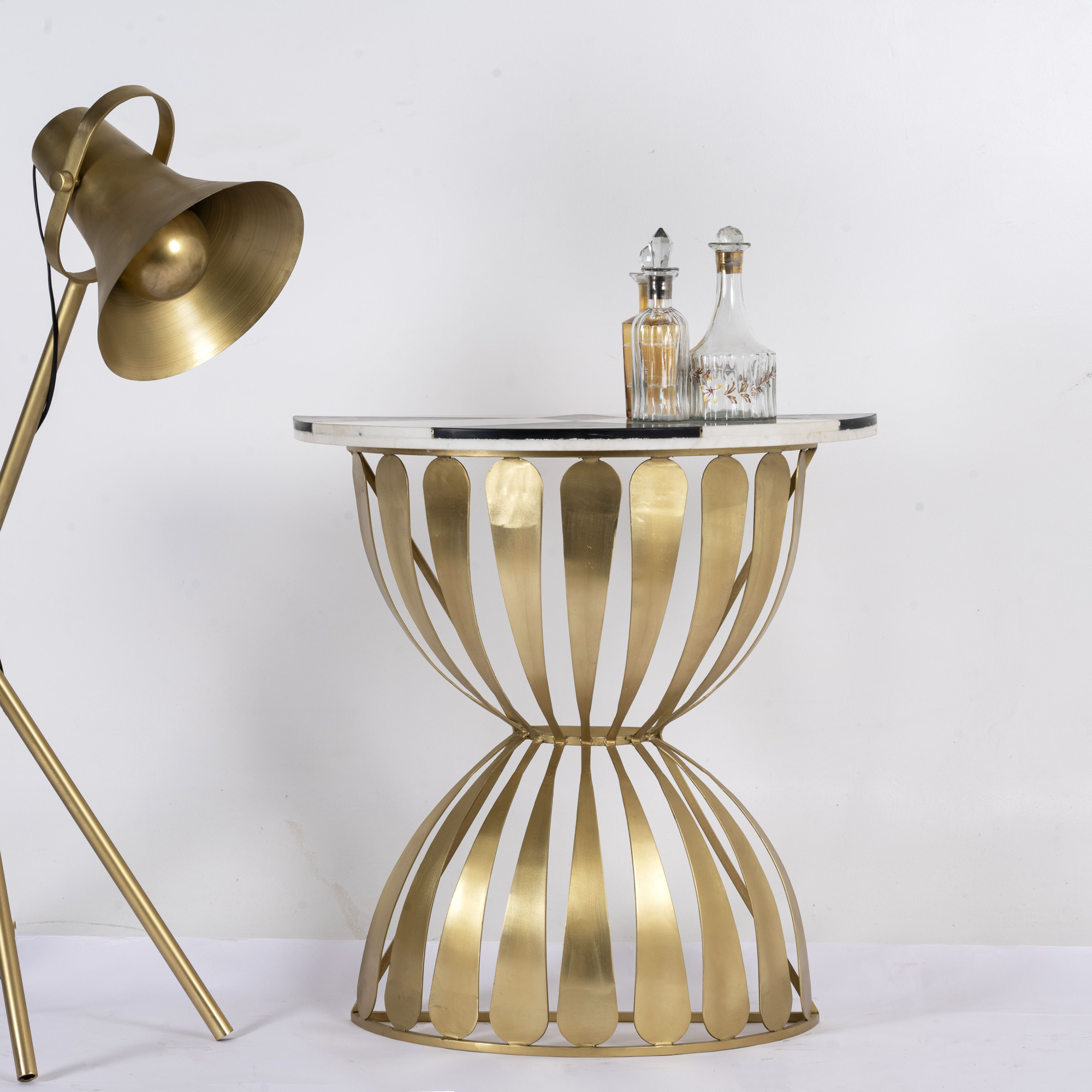 Half rond console tafel Parijata #1