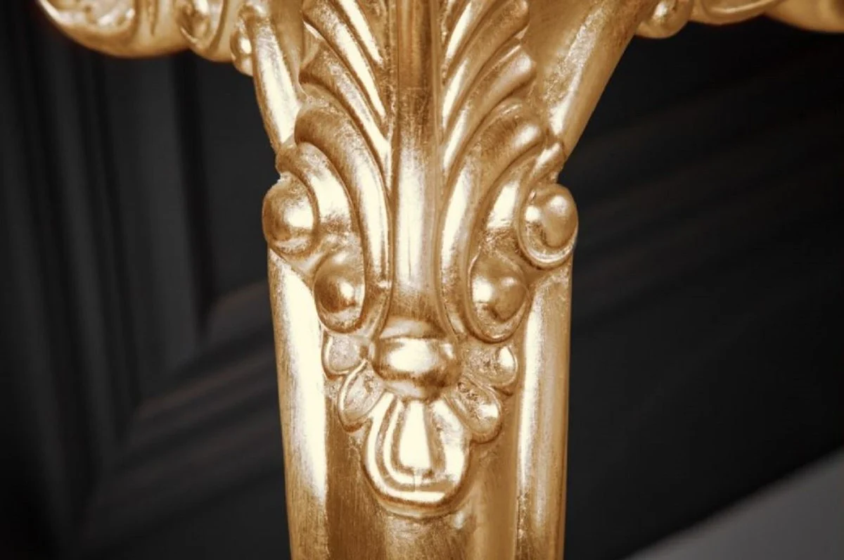 Baroque Console Gold - Handcrafted console table with elegant decorations - Baroque furniture