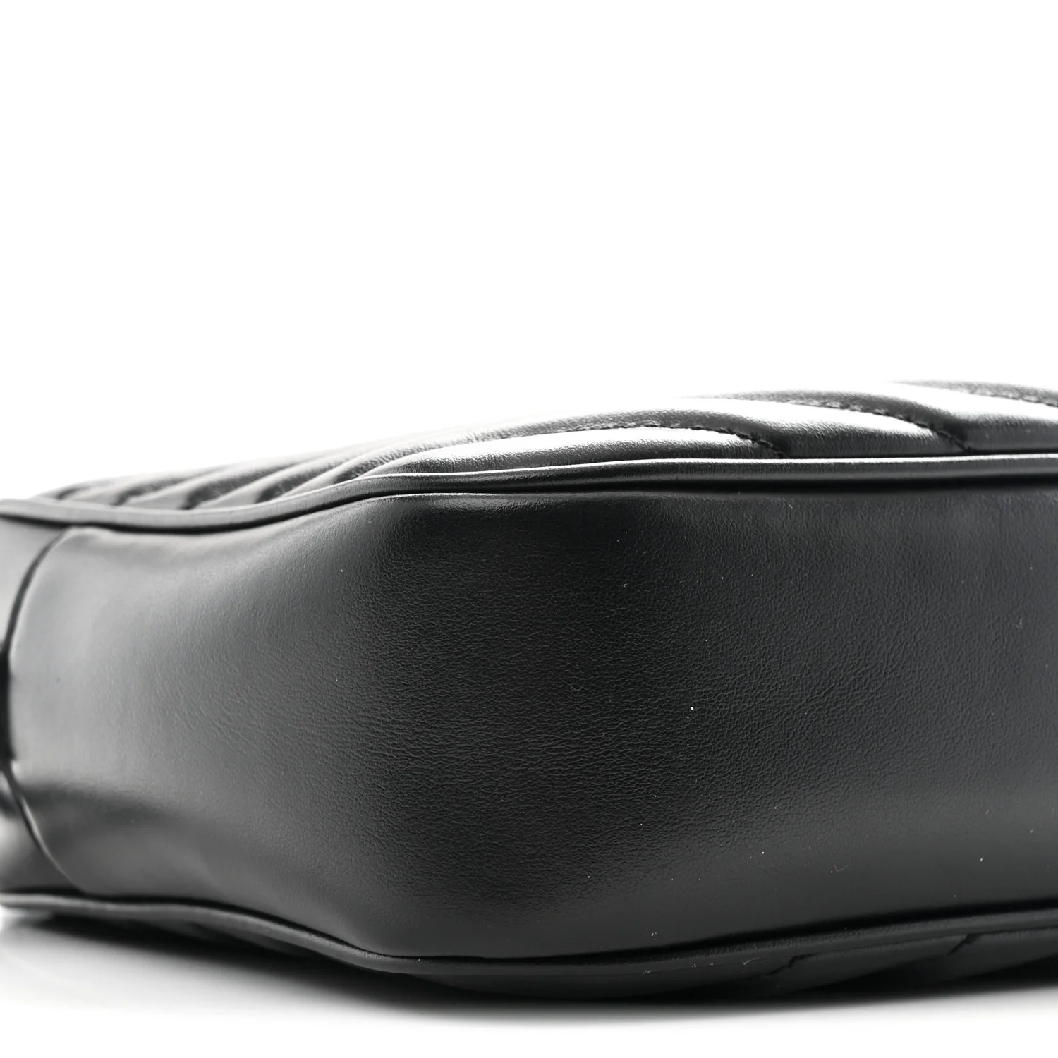 Calfskin Matelasse Monogram Lou Camera Bag Black - Top Club