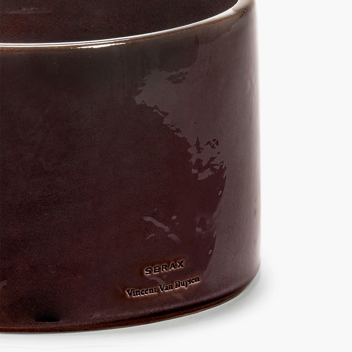 Bloempot Vaso 01 brown H15