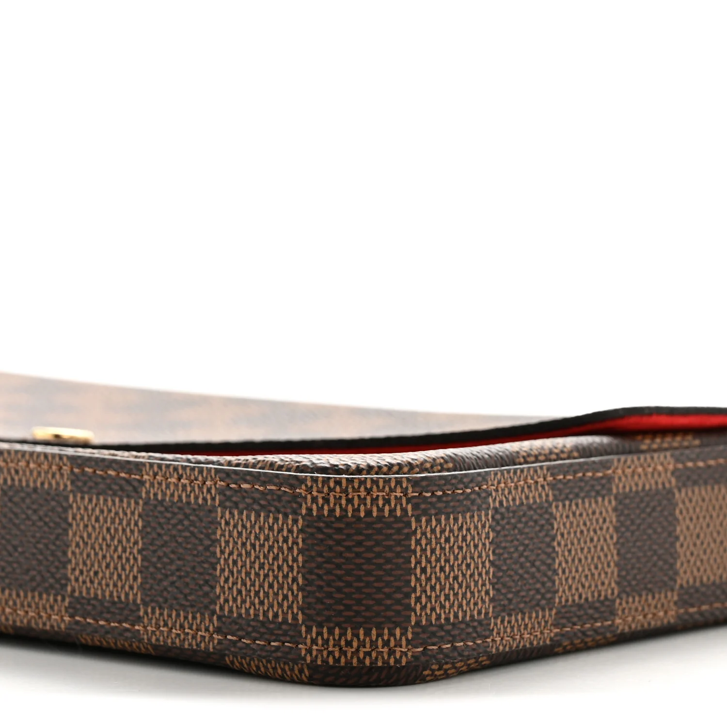 Damier Ebene Pochette Felicie Chain Wallet - Top Club