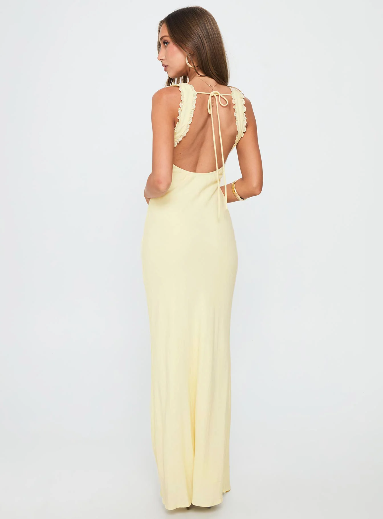 Lillette Maxi Dress Lemon