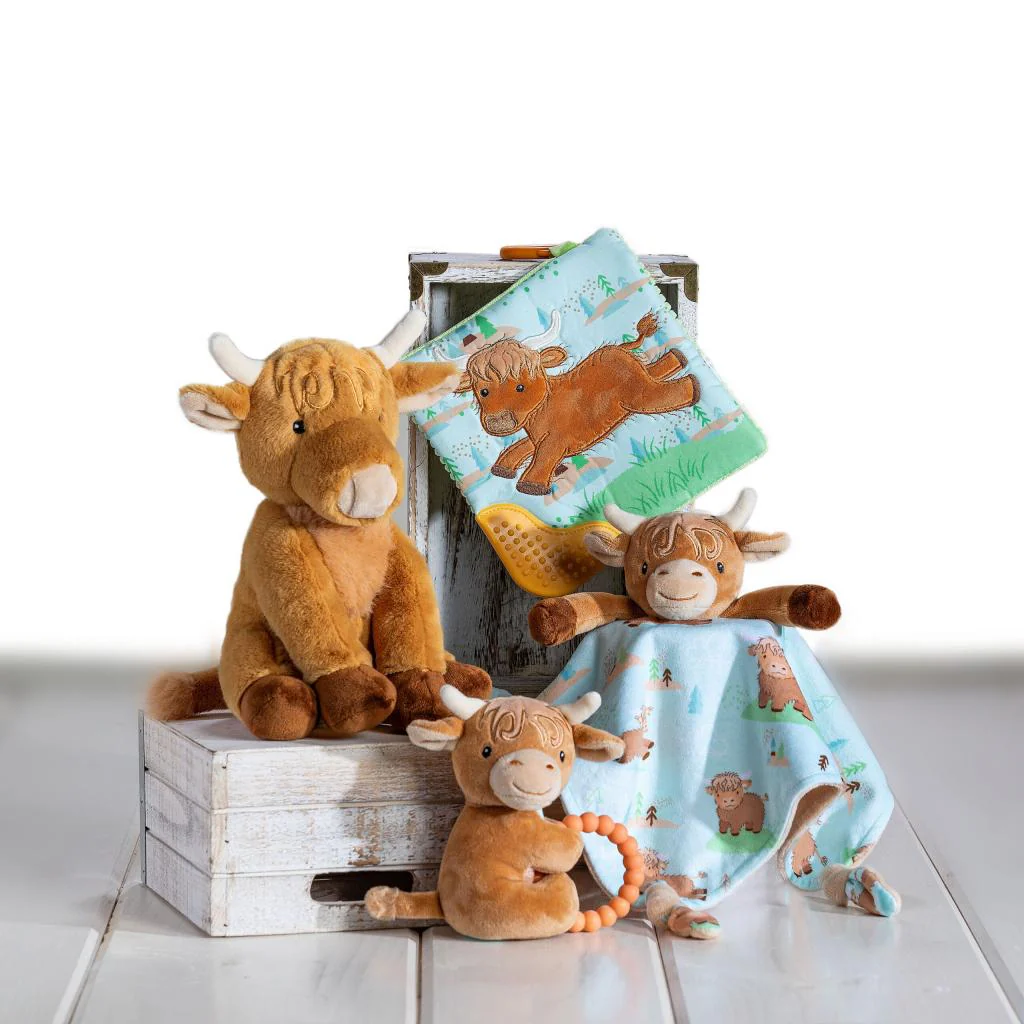 Mary Meyer Hetty the Highland Cow Taggie Comforter