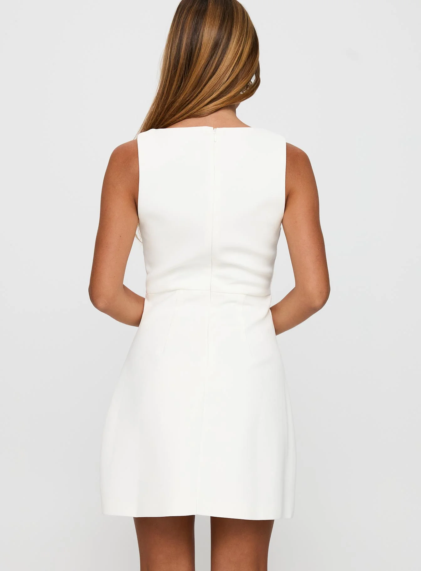 Klaudia Mini Dress White