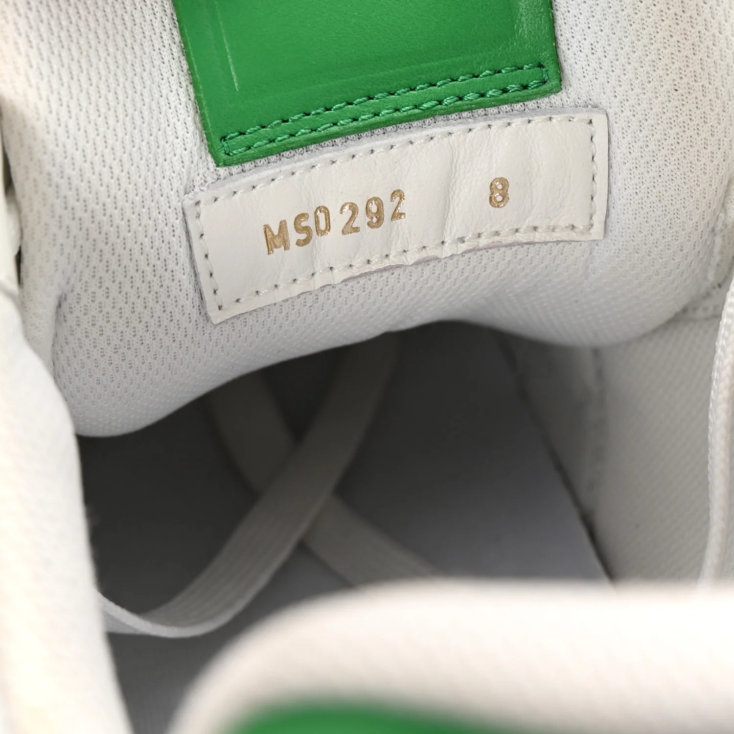 Calfskin Monogram Mens LV Trainer Sneakers 8 Green - Top Club