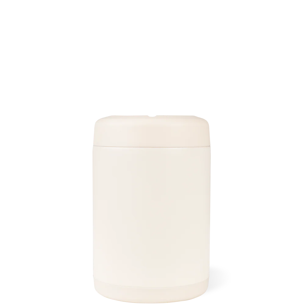 Can Cooler (Standard) FreeSip® Stainless Steel Water Bottle - Cream
