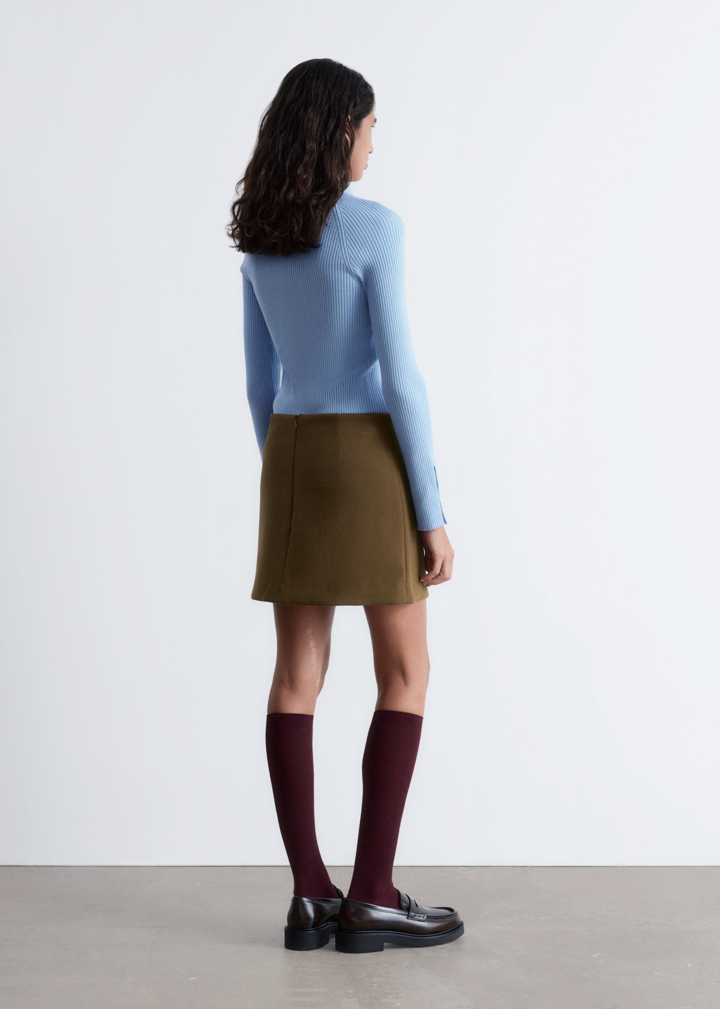 & Other Stories A-LINE MINI SKIRT