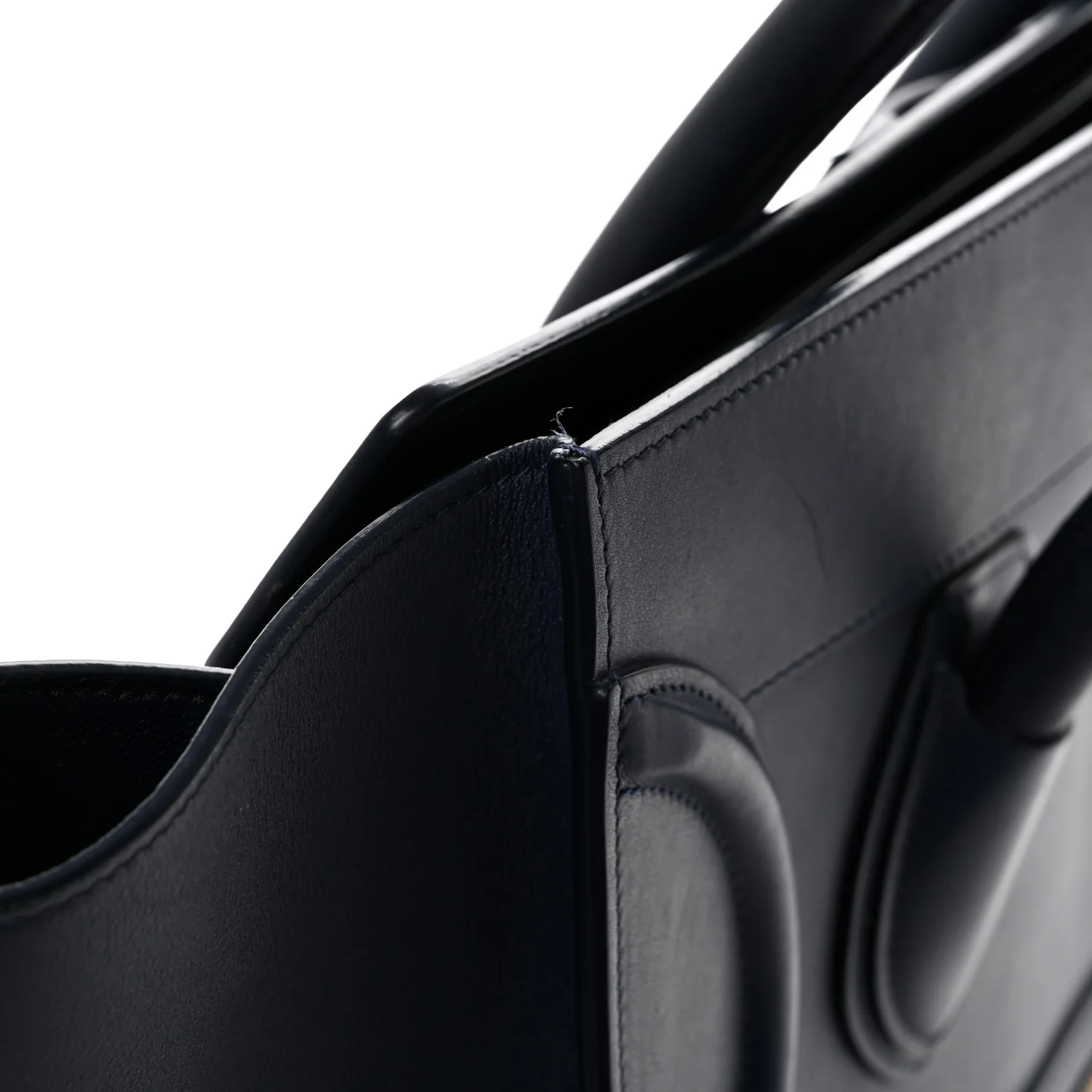 Smooth Calfskin Mini Luggage Ink - Top Club