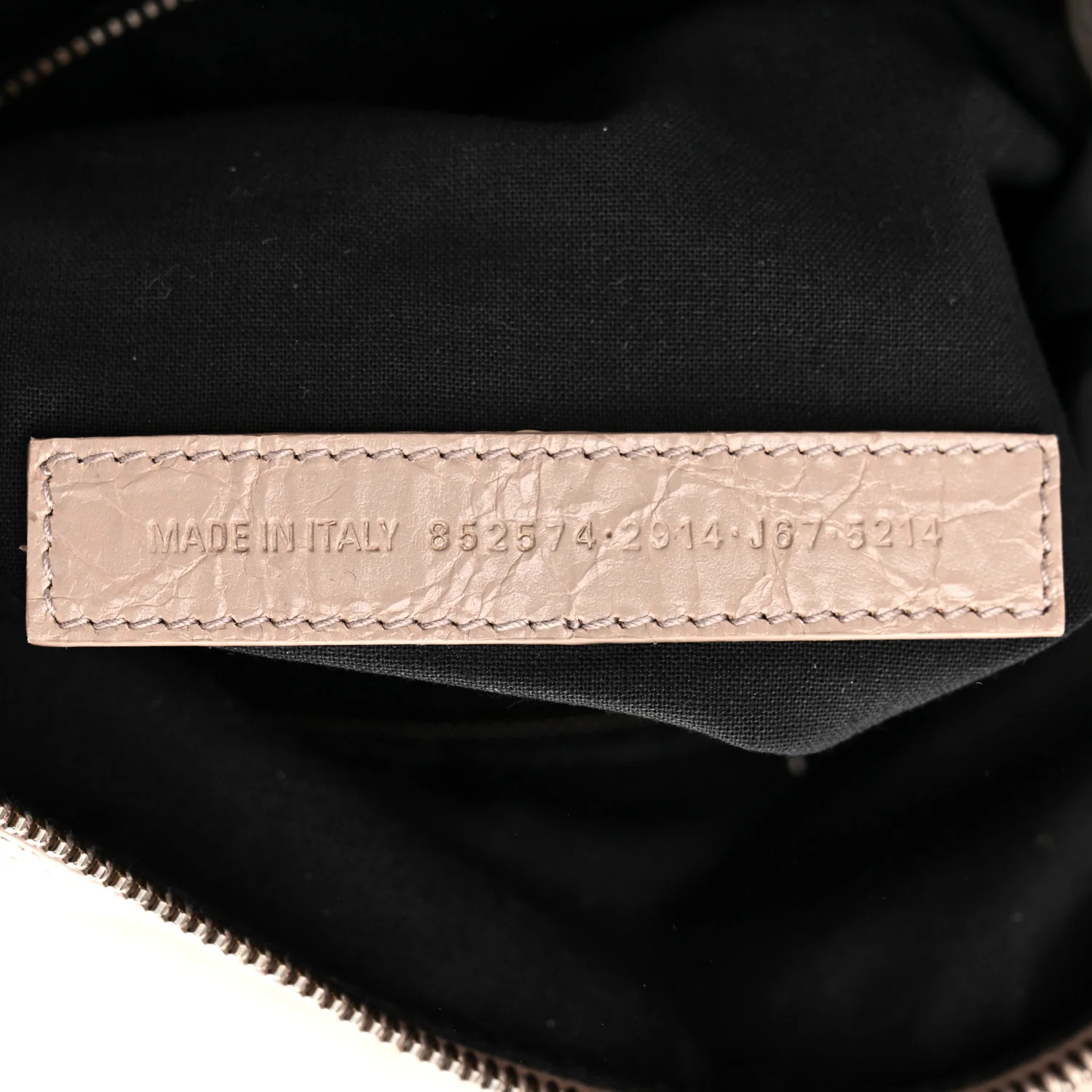 Arena Lambskin Classic Hardware Medium Le City Hobo Bag Sesame - Top Club