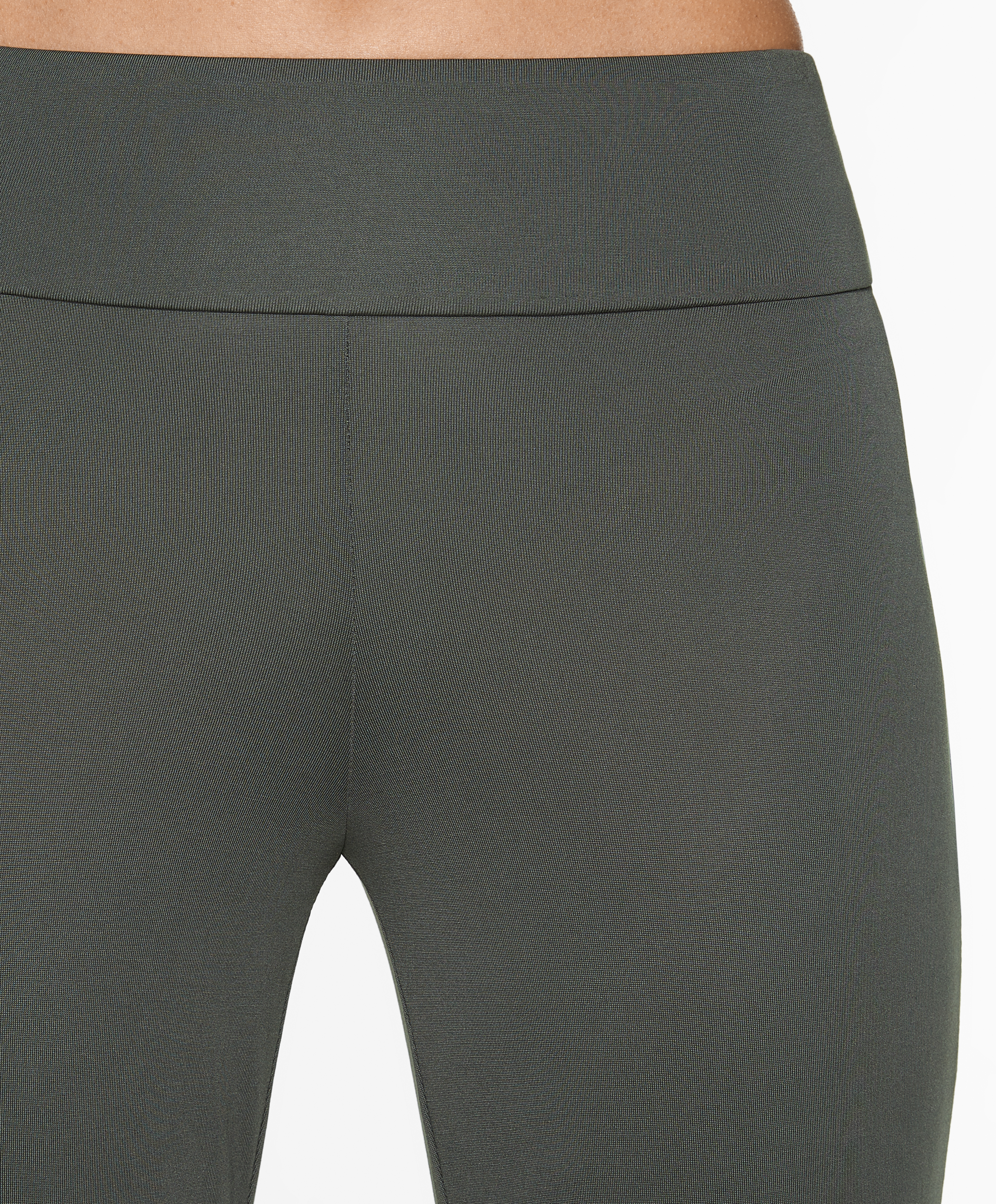 OYSHO Modal blend flare trousers