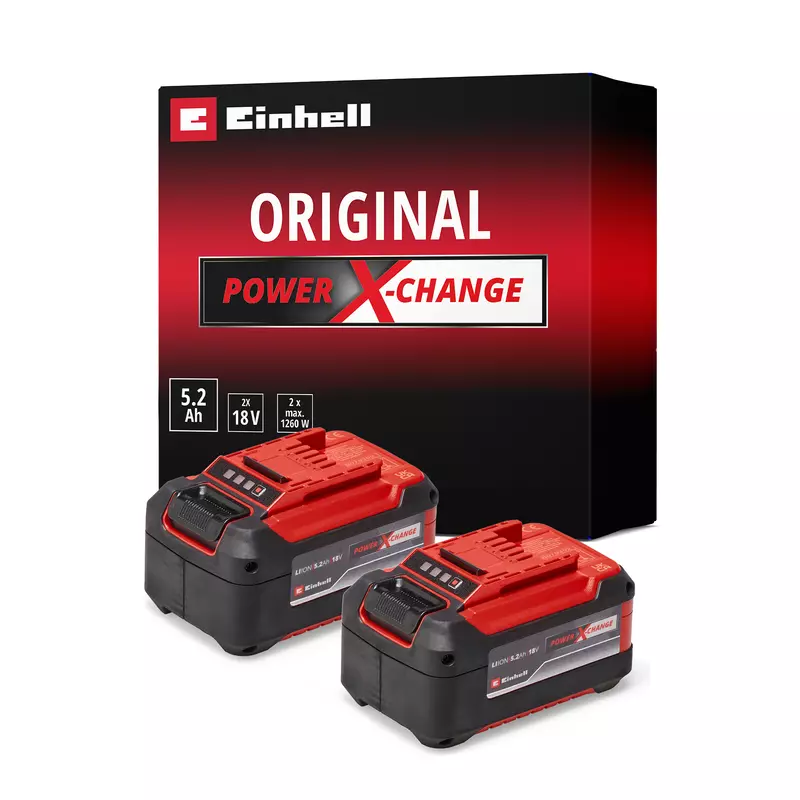 Batterie 2x 18V 5,2Ah PXC-Twinpack