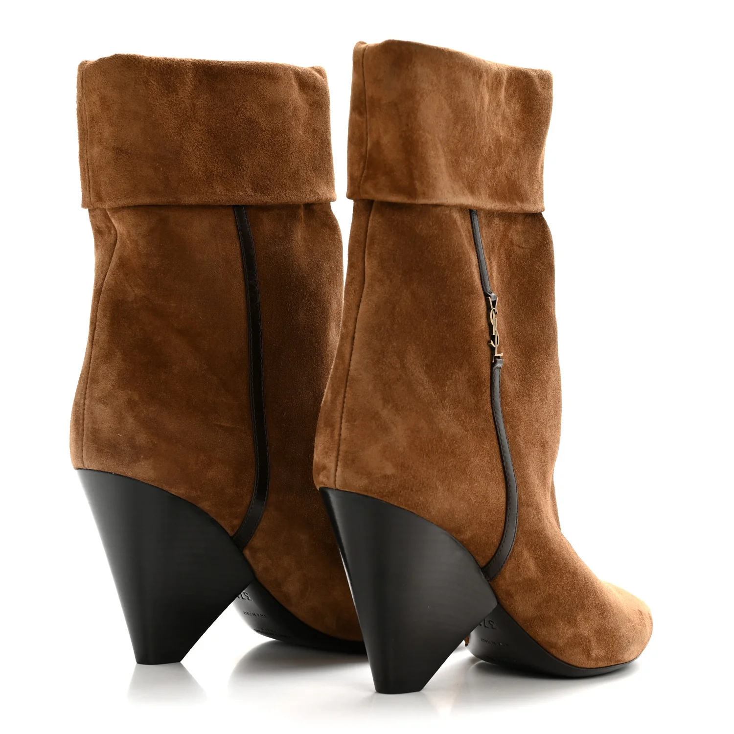Kid Scamosciato Liz 85 Wedge Booties 37.5 Dark Land - Top Club