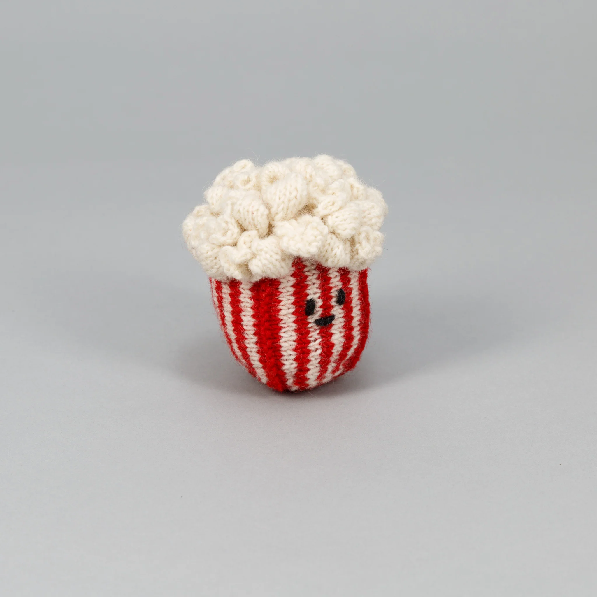 Dog Toy: Hand Knitted Pop Corn