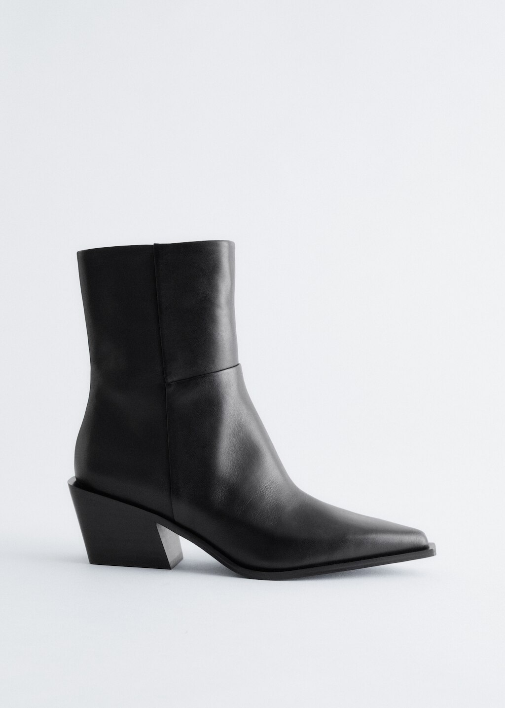 & Other Stories SLEEK LEATHER COWBOY BOOTS