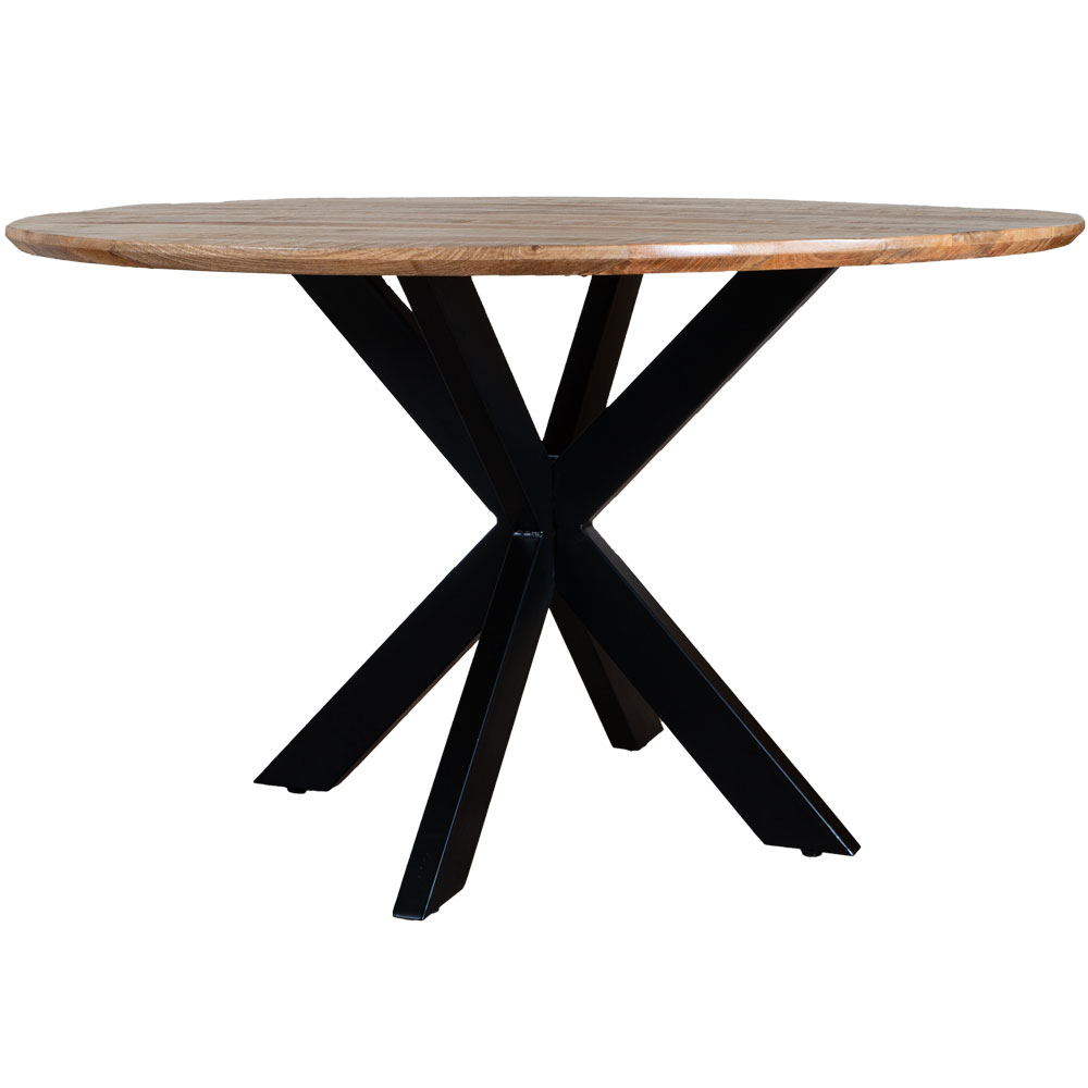 Eettafel Icon ø120 cm – Mangohout