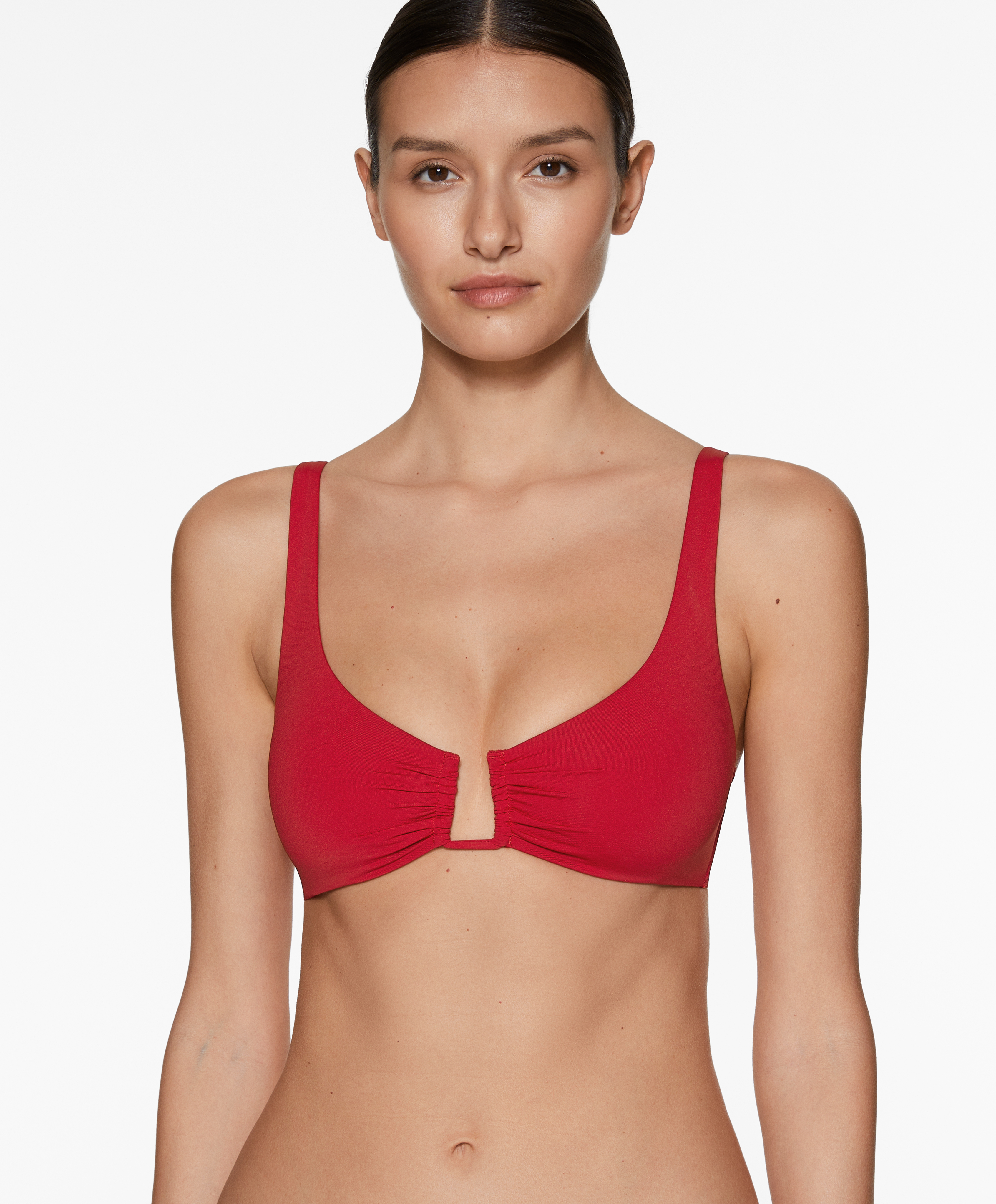 OYSHO U-neck halter bikini top