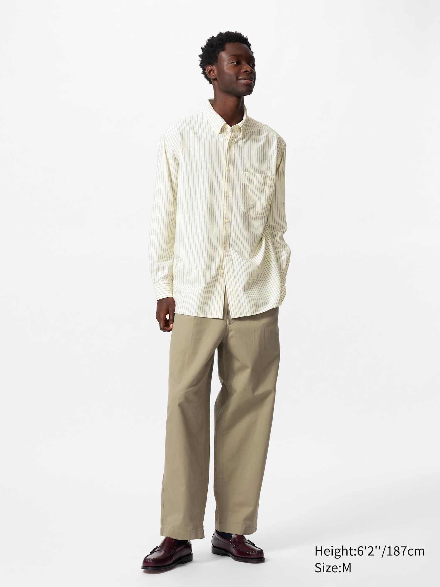 Oxford Oversized Long Sleeve Shirt