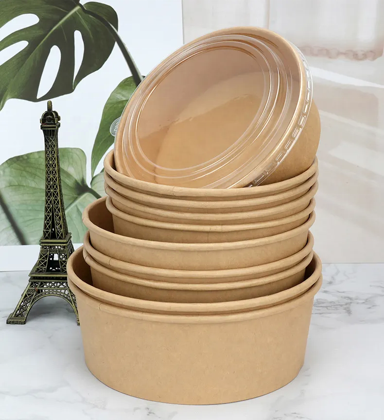 PE-Lined Salad Bowls – Customizable