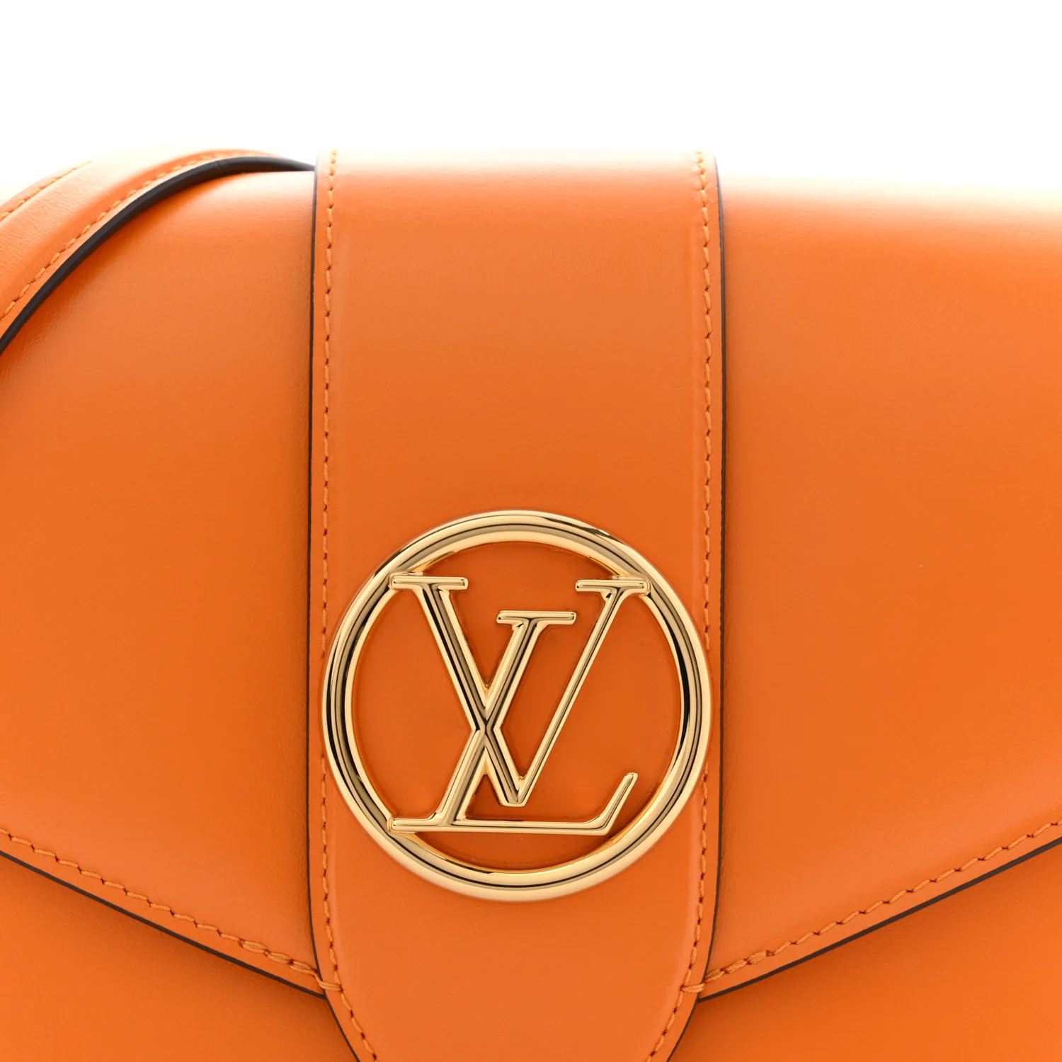 Smooth Calfskin LV Pont 9 Summer Gold - Top Club