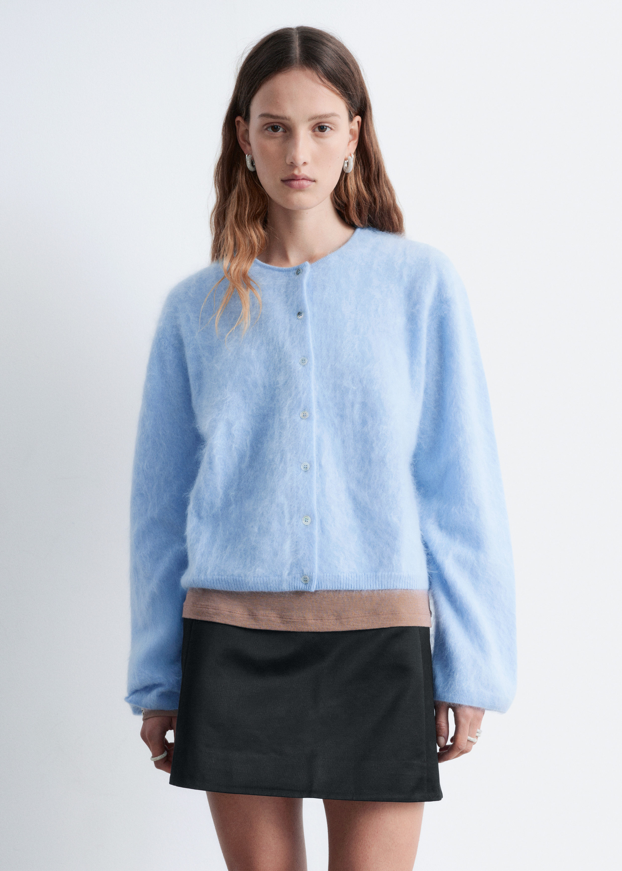 & Other Stories KNITTED CASHMERE CARDIGAN