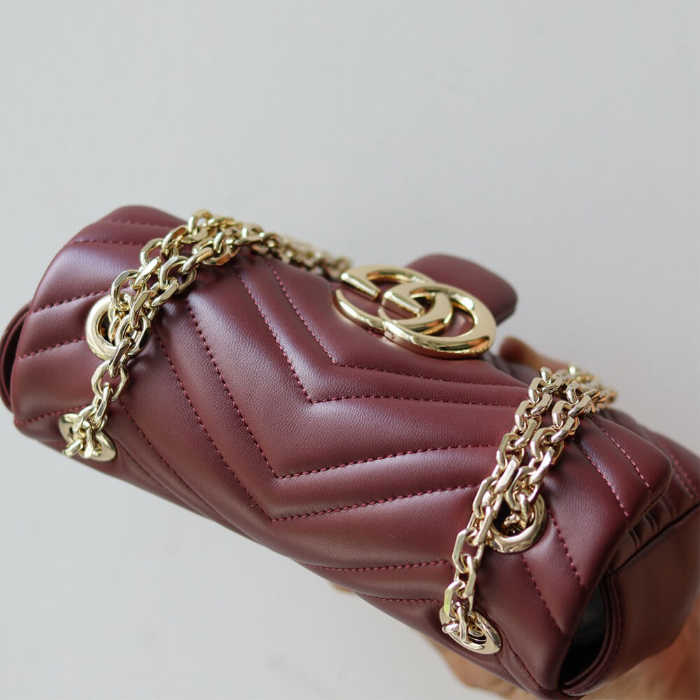 NEW GG Marmont small shoulder bag - Top Club