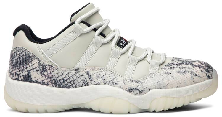 Air Jordan 11 Retro Low  Light Bone Snakeskin  CD6846-002 - Sneaker Replica Workshop