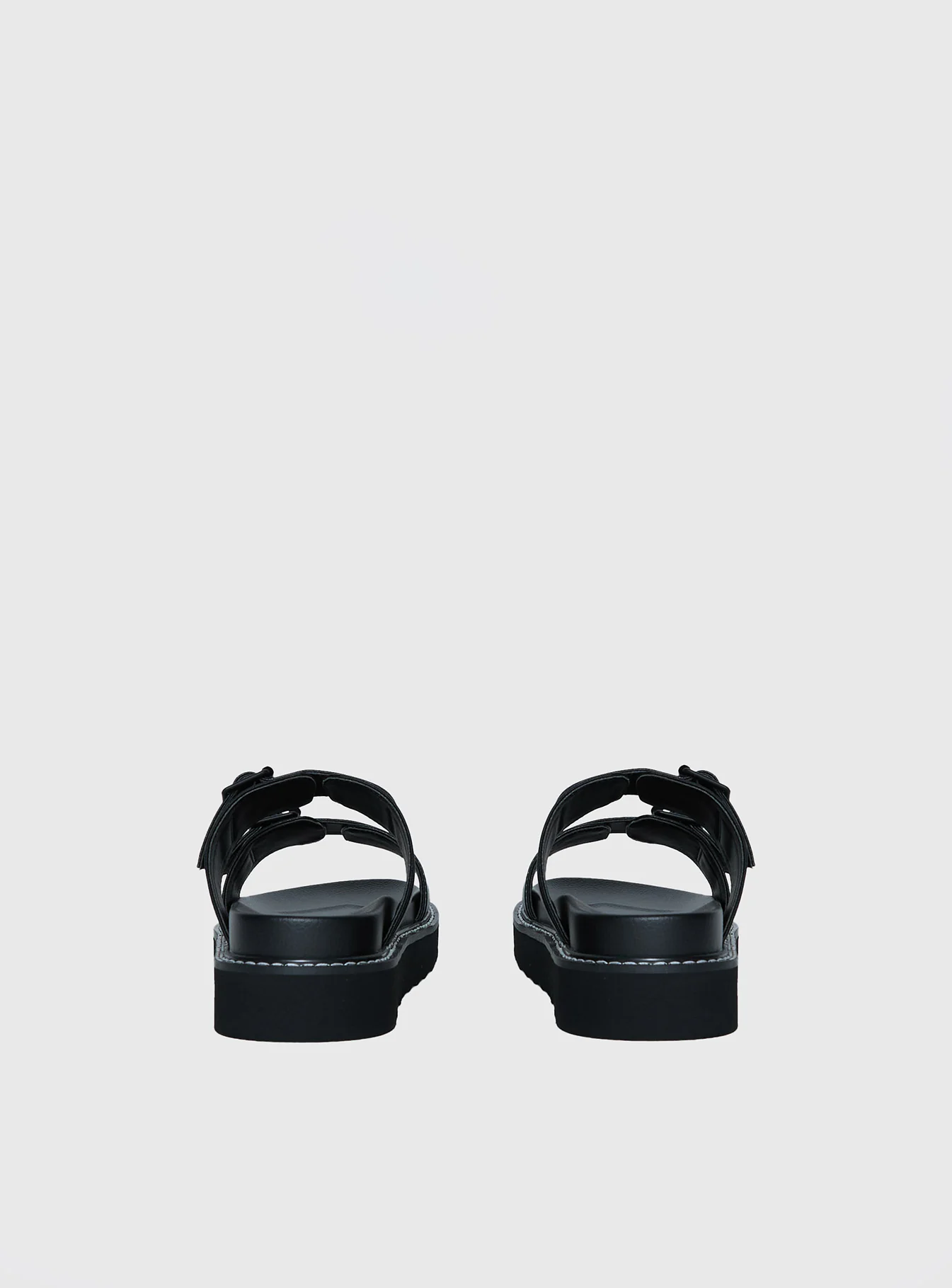 Ma Belle Sandals Contrast Stitch