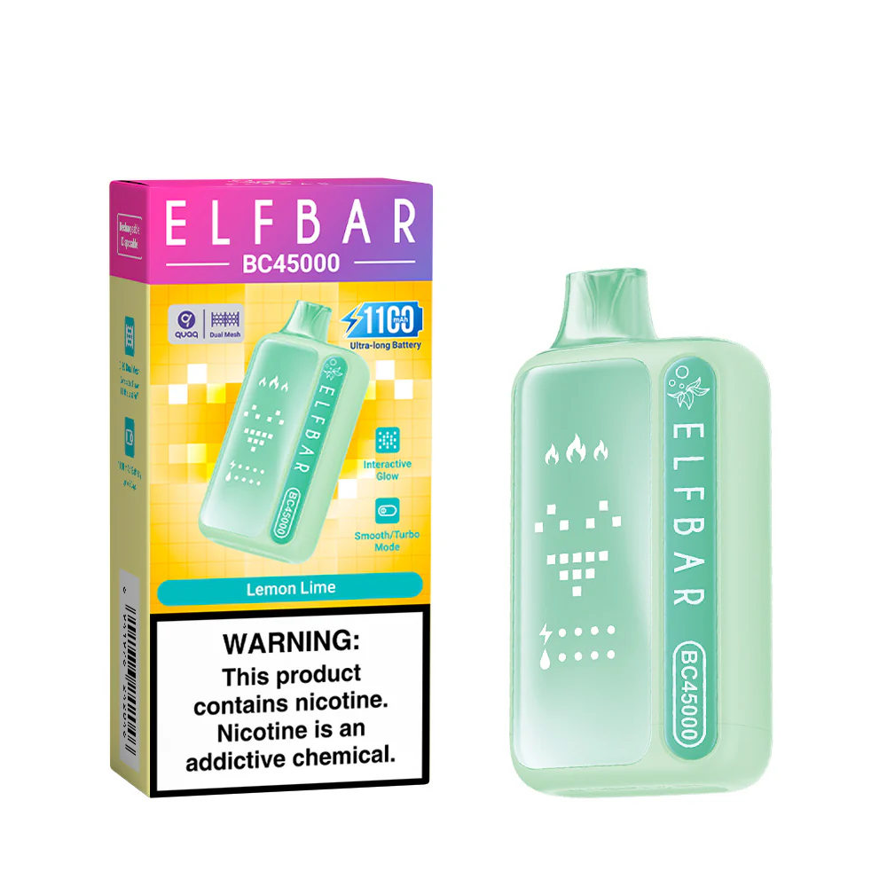 ELFBAR BC45000 ładowalny jednorazowy e-papieros (wszystkie smaki)