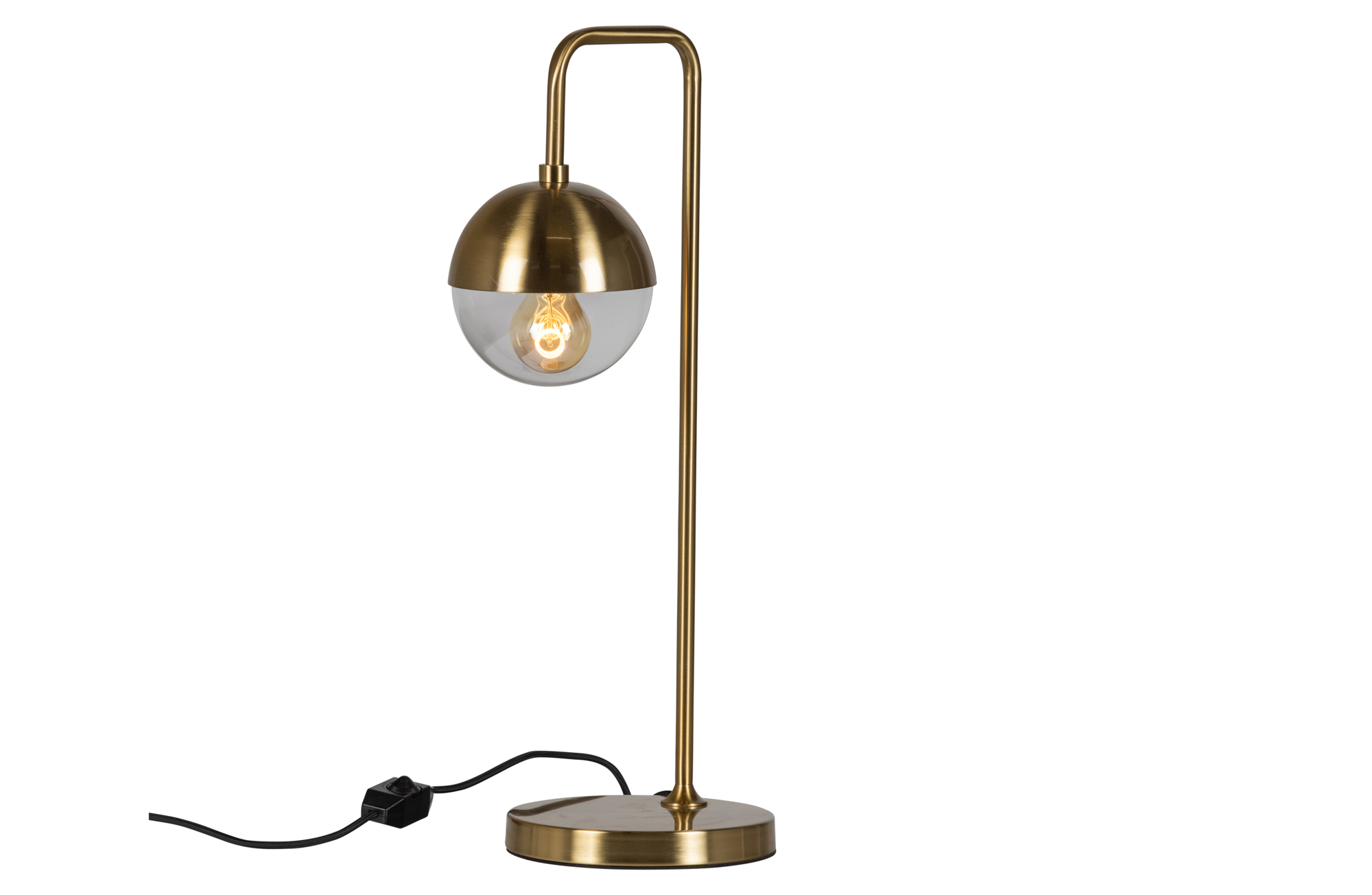 Tafellamp Globular - Antique Brass