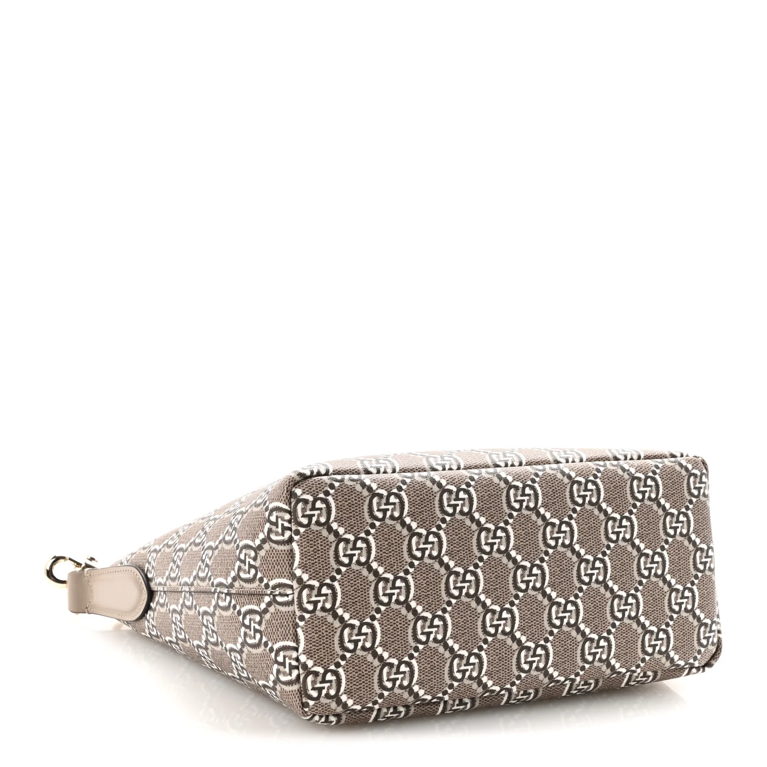 GG Shadow Monogram Super Mini Ophidia Shoulder Bag Taupe - Top Club