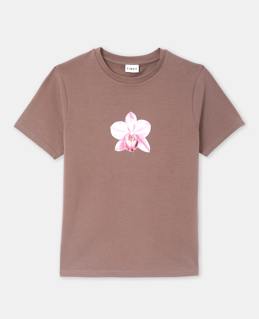 Pimkie T-shirt ajusté avec orchidée