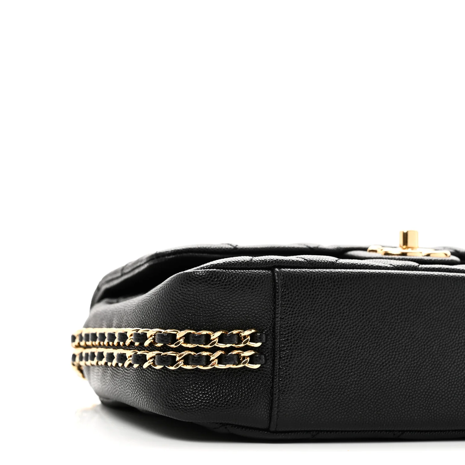 Caviar Quilted Small CC You Flap Black - Top Club