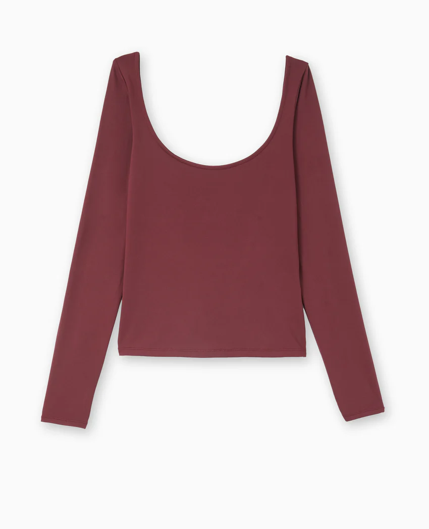 Pimkie Top manches longues encolure danseuse
