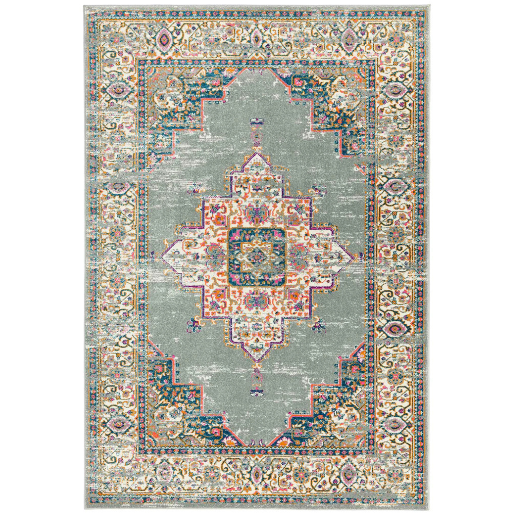 Vloerkleed Colt Medallion Grey 200x290 cm