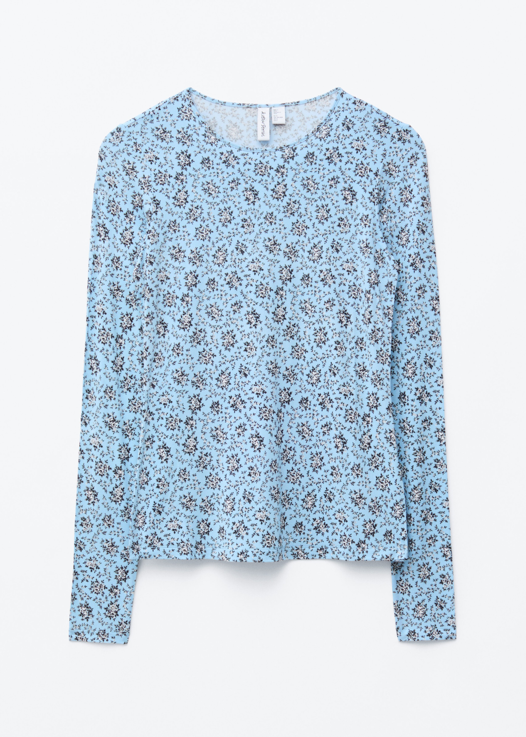 & Other Stories LONG-SLEEVE JERSEY TOP