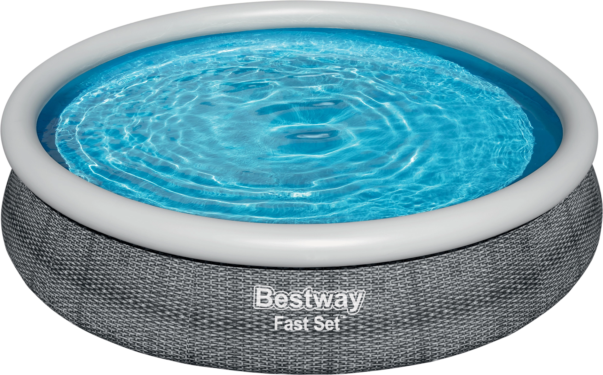 Piscina fuori terra gonfiabile in pvc Bestway Fast Set Ø 366 x H 76 cm