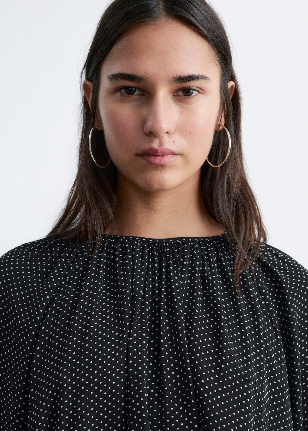 & Other Stories BALLOON-SLEEVE BLOUSE