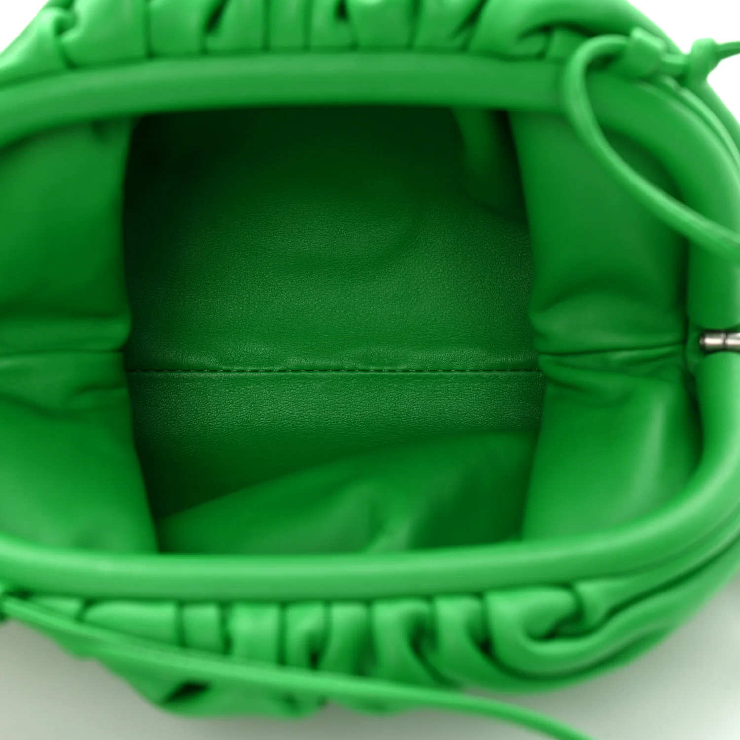 Butter Calfskin The Mini Pouch Parakeet - Top Club