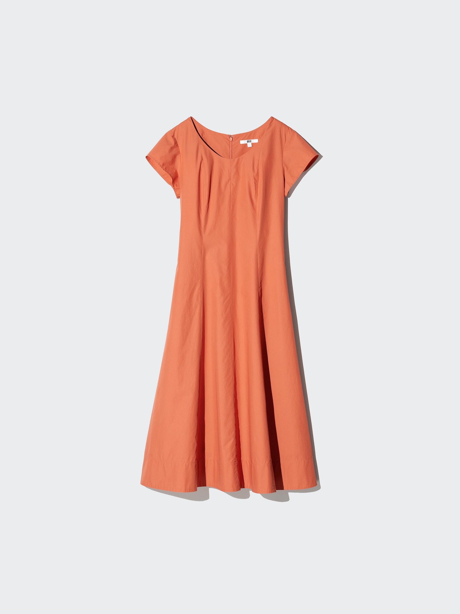 Cotton Flare Short Sleeve Dress
