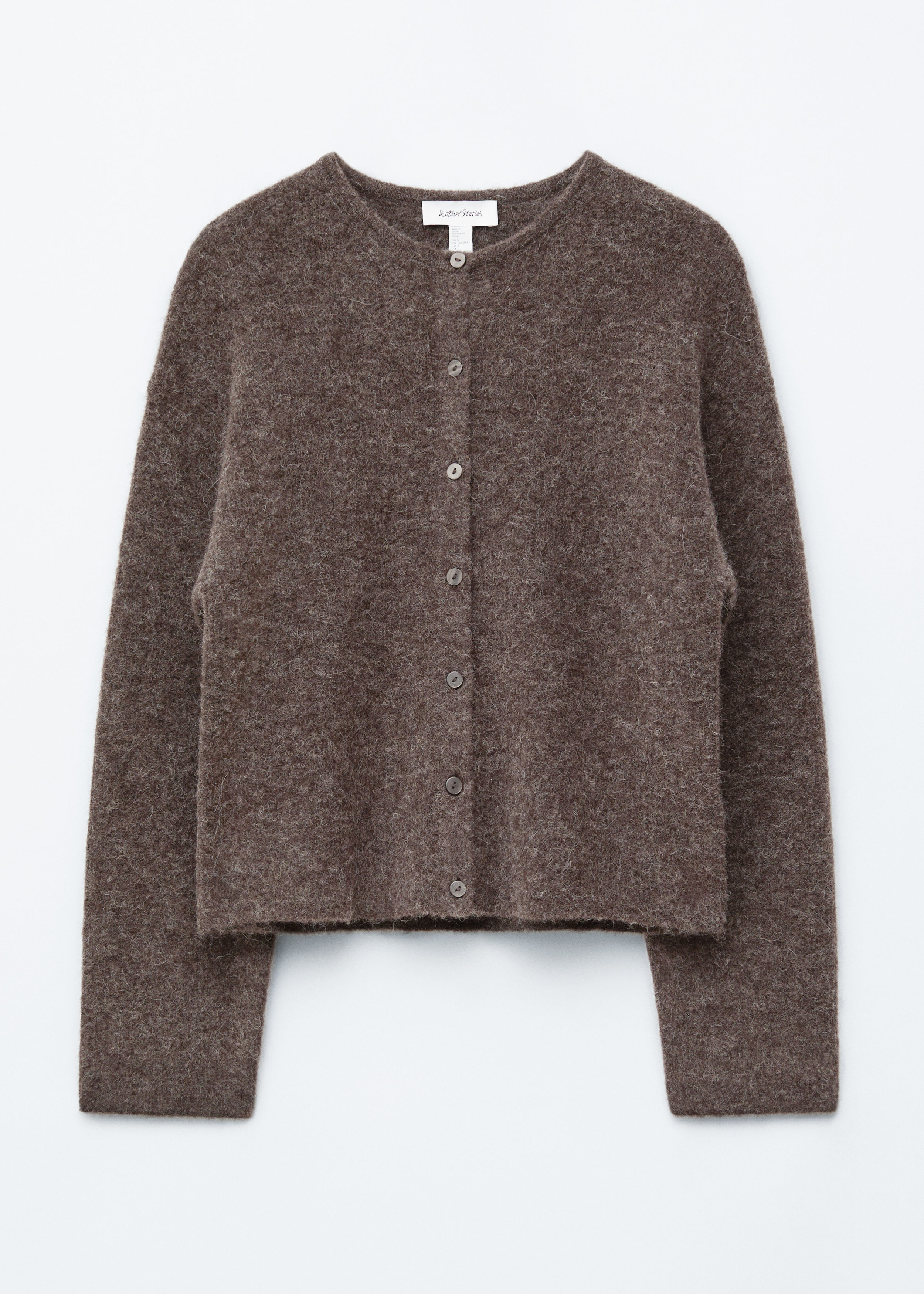 & Other Stories ALPACA-BLEND KNITTED CARDIGAN