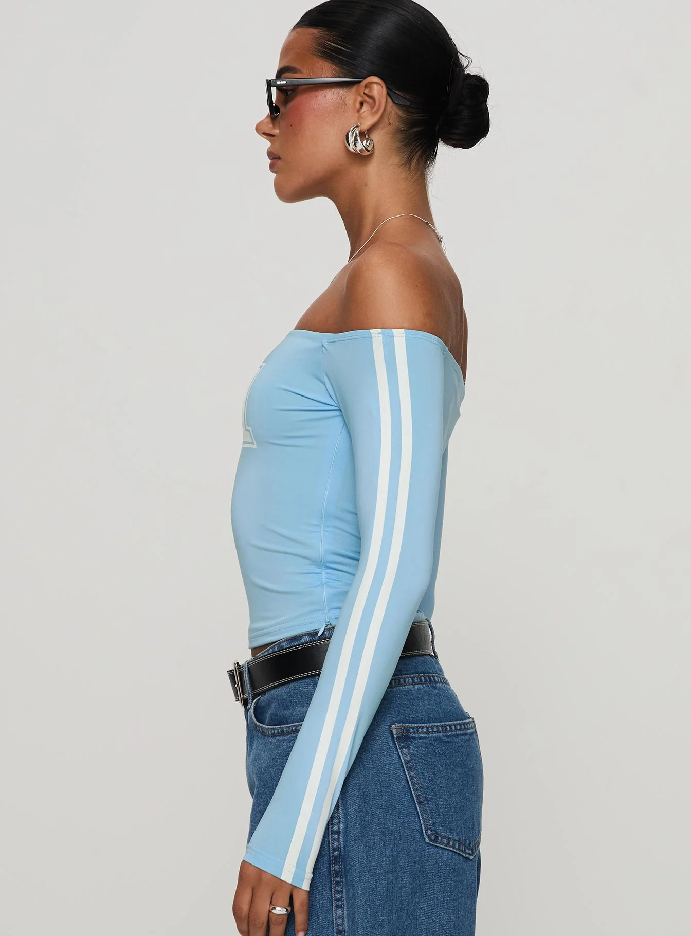 One And Only Long Sleeve Top Blue