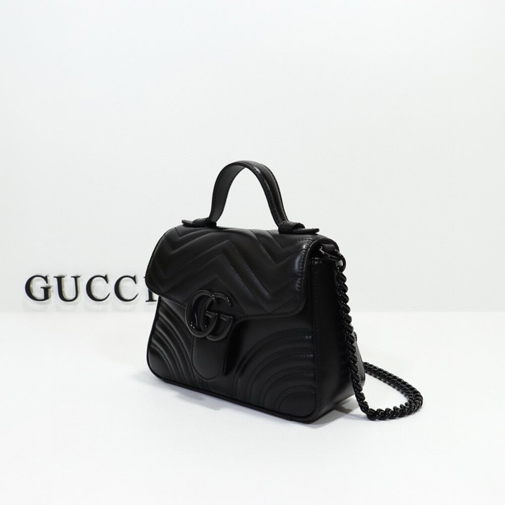 GG MARMONT MINI TOP HANDLE BAG - Top Club