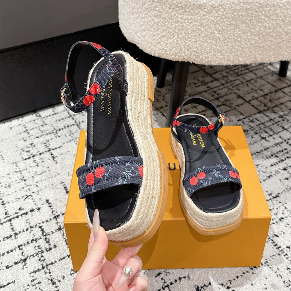 LV x TM Maya Platform Sandal - Top Club