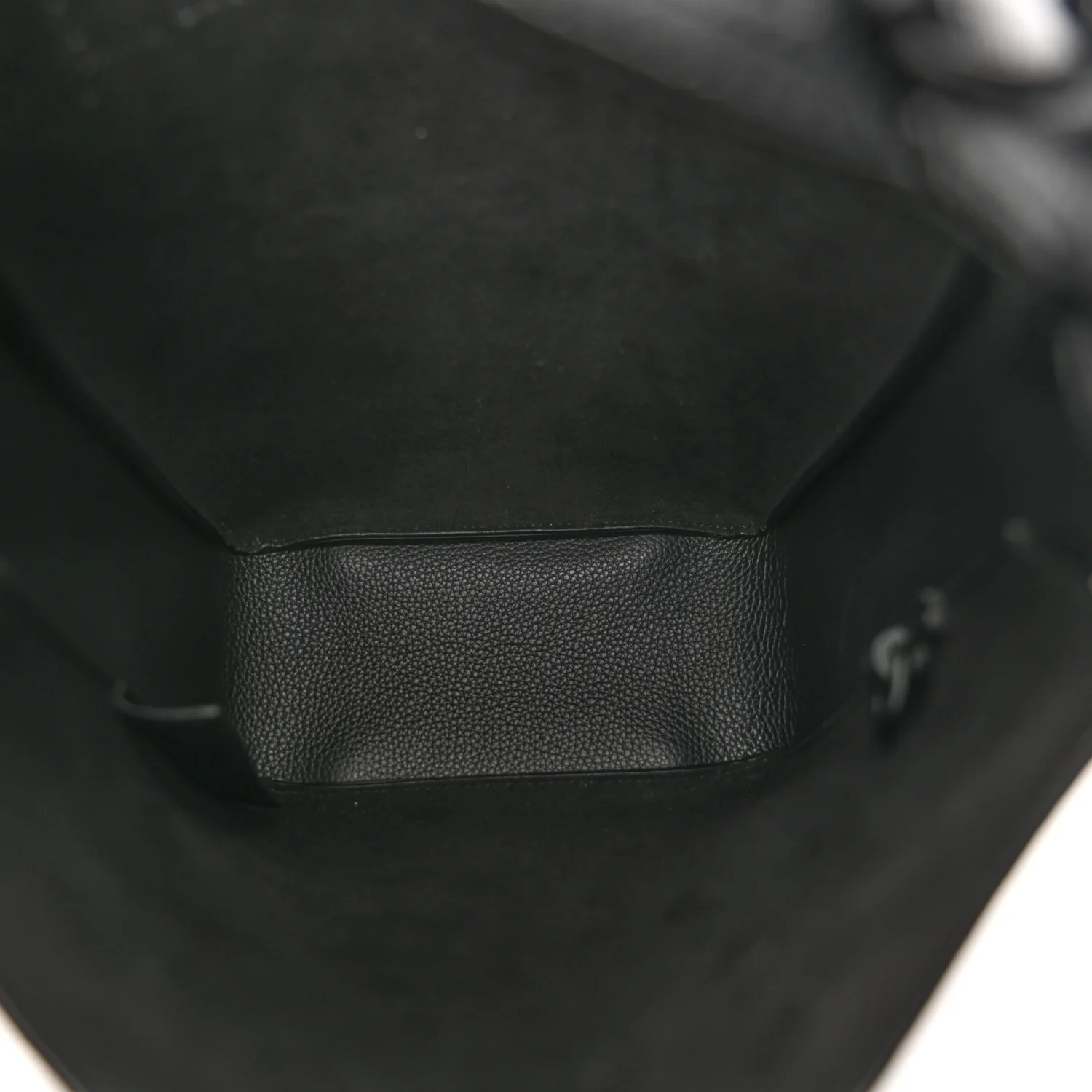 Calfskin Logo XS Tool 2.0 North-South Tote Black - Top Club