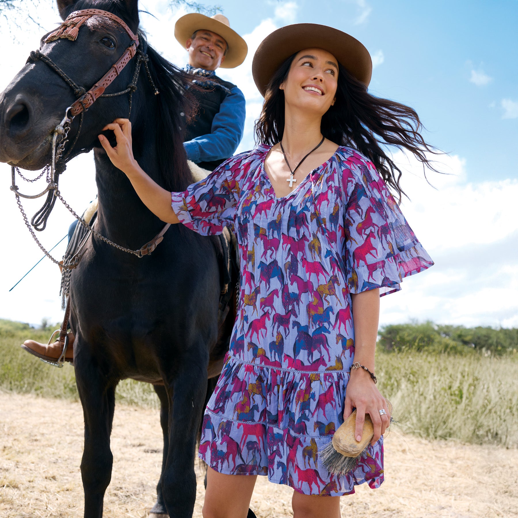 Aisha Printed Dress - Sundance Living