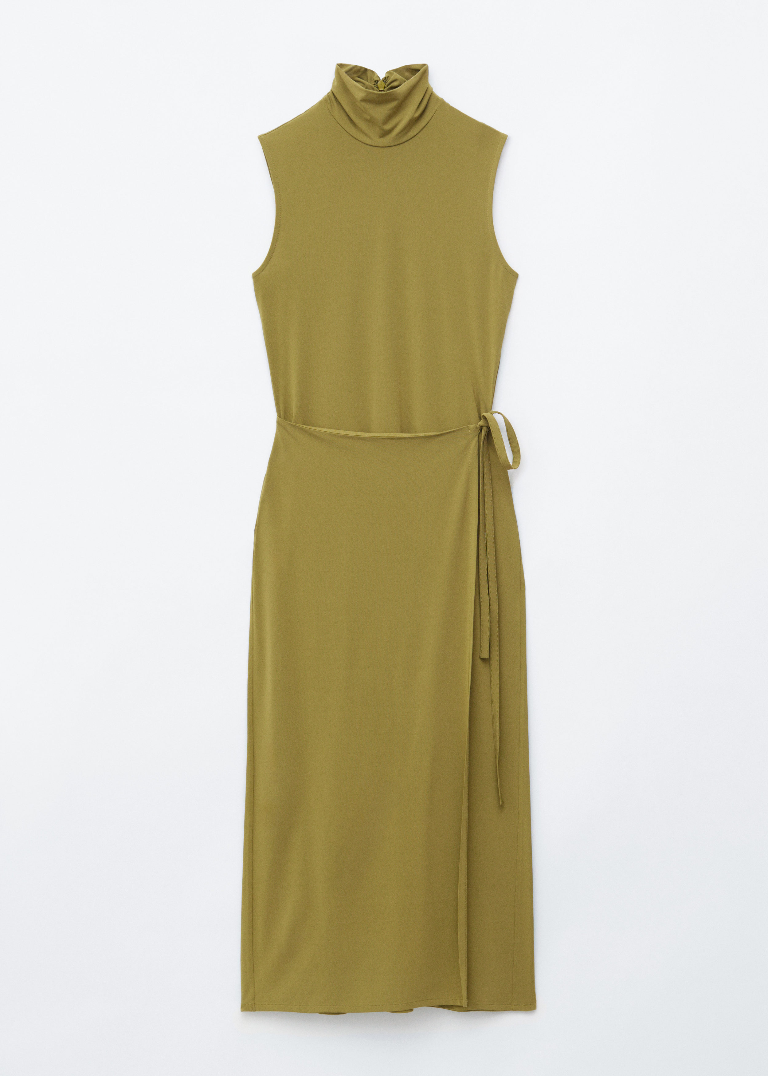 & Other Stories SLEEVELESS TURTLENECK MIDI DRESS