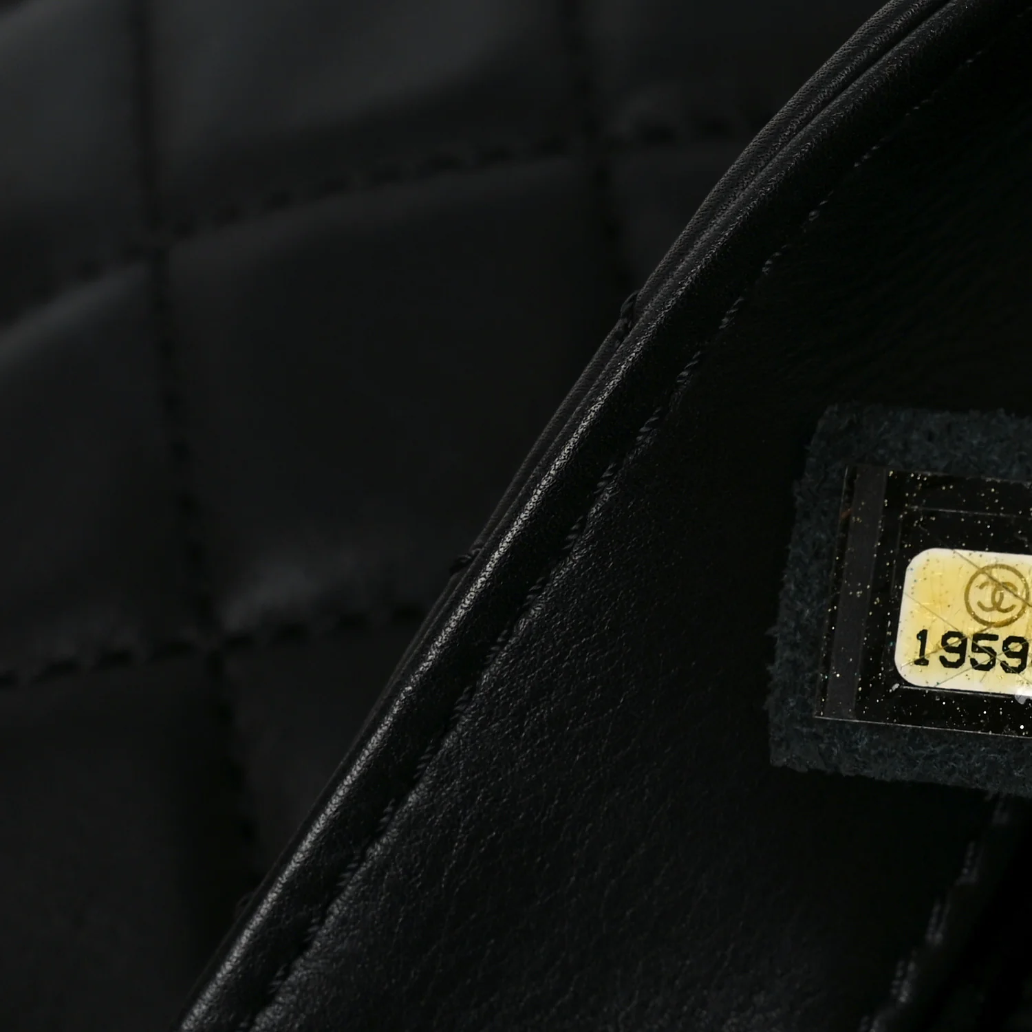 Lambskin Quilted Jumbo Chanel 3 Flap Bag Black - Top Club